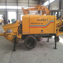 混凝土攪拌拖泵 安徽太湖制造，全國泵送服務網絡全覆蓋